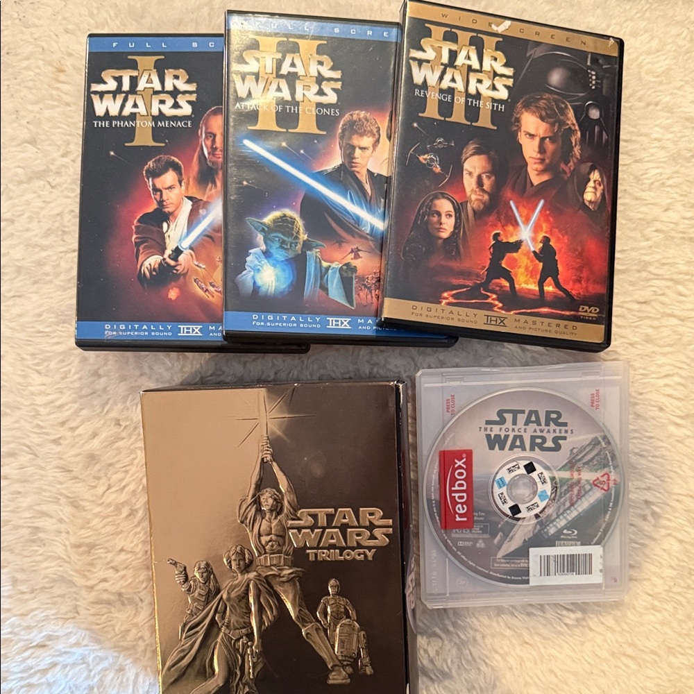 Star Wars set of DVDs